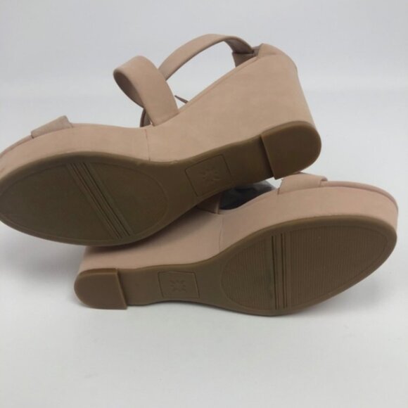 BCBGeneration Womens Jae Wedge Sandals Blush 9.5M - Picture 5 of 7